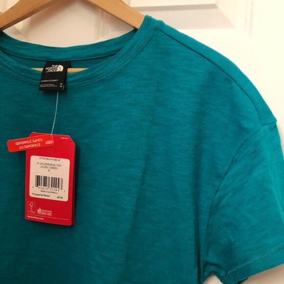 THE NORTH FACE Women’s Emerine Jaiden Green Shirt - Picture 7 of 12